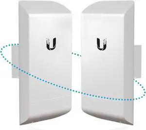 Ubiqui Networks Nanostation M5 Locom5 Indoor/Outdoor Airmax Cpe 5Ghz High-Power 2X2 Mimo Point To Point Ptp Bridging (2-Pack)