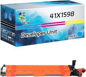 41X1598 Developer Unit Compatible for Lexmark CX923dxe CX924dte CX924dxe XC9235 XC9245 XC9255 XC9265 Printers, High Yield 300000 Pages, with Chip High-Definition Printing (1 Pack Cyan)