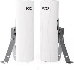 Point to Point Starlink WiFi Extender with Mount,5.8GHz 3KM 100Mbps Outdoor Long Range Network Transmission for Starlink Gen 3 Router, Starlink Mini, PTP Wireless Bridge with Mounting Bracket (2 Pack)
