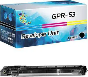 GPR-53 Developer Unit Compatible for Canon imageRUNNER Advance DX C3730i DX C3826i DX C3830i DX C3835i Printers, High Yield 240000 Pages, with Chip High-Definition Printing (1 Pack Black)