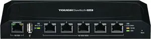 Ubiquiti TOUGHSwitch PoE - Switch - 5 Ports - Managed - Desktop (TS-5-POE) 24 V Passive PoE