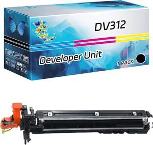 DV312 Developer Unit Compatible for Konica Minolta bizhub 227 bizhub 287 Printers, High Yield 100000 Pages, with Chip High-Definition Printing (Black) DV312 Developer Unit Compatible for Konica Minolta bizhub 227 bizhub 287 Printers, High Yield 100000 Pages, with Chip High-Definition Printing (Black)