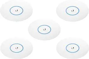 Ubiquiti UniFi nanoHD Compact 802.11ac Wave2 MU-MIMO Enterprise Access Point (UAP-NanoHD-US) (5-Pack)