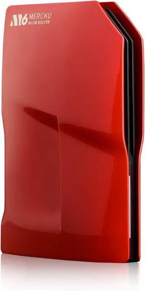 M6 Wi-Fi 6 Router for Wireless Internet Mesh Wi-Fi System 1 Pack up to 3,000 Sq.Ft. Can Add More Units to Form a Mesh Wi-Fi System, Dual-Band Gigabit Router, App Control, AX1800, Maroon Red