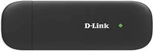 D-Link DWM-222 4G LTE Class 3 USB Adapter with Integrated Antenna for Windows XP/Vista/7/8, Mac OS X 10.5 - Black