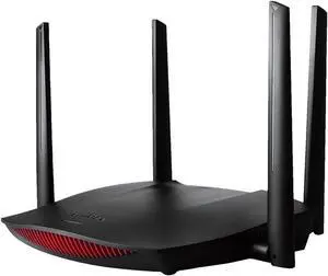 Edimax Gemini Smart Wi-Fi 5 AC2600 Gaming Router, MU-MIMO, Dual-Band, Gigabit Ethernet, Ultra Long Range, Beam Forming, Smart Roaming Enabled (RG21S)