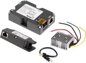 Network Injecting Ethernet Adapter for Internet V2 Network for Router Desktop Laptop High Speed Boost Converter 12V to 48V