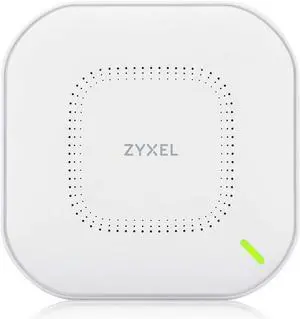 Zyxel True WiFi 6 AX3000 Wireless Multi-Gigabit Enterprise Access Point | Wall & Ceiling Optmized Antenna | Cloud, App, Direct or Controller Management | POE+ |1 Year Nebula Pro | WAX610D