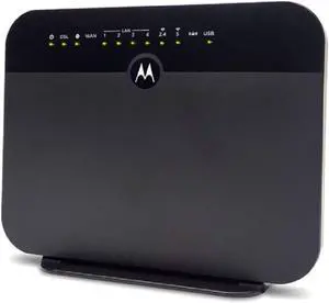 MOTOROLA VDSL2/ADSL2+ Modem + WiFi AC1600 Gigabit Router, Model MD1600, for Non-Bonded, Non-Vectoring DSL from Frontier and Some Other DSL Providers