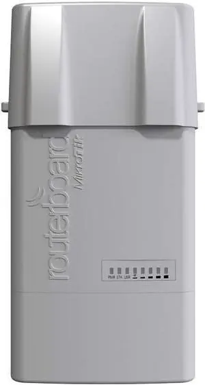 Mikrotik BaseBox 6 RB912UAG-6HPnD-OUT 6GHz Integrated AP/Backbone/CPE, 2xRPSMA connectors, miniPCI-e Slot, Gigabit Ethernet