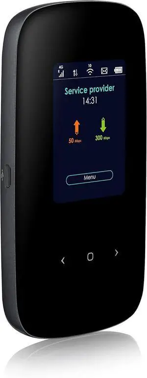 Zyxel LTE2566-M634 wireless router Dual-band (2.4 GHz / 5 GHz) 4G Black