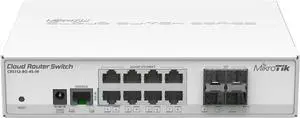 MikroTik CRS112-8G-4S-IN Cloud Router Switch 112-8G-4S-IN 400Mhz CPU, 128MB RAM, CRS112-8G-4S-IN