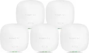 HPE Networking Instant On Access Point AP22 2x2 WiFi 6 Indoor Wireless Access Point (5 Pack) | Long Range, Secure, Smart Mesh Support | Power Source Not Included | US Model (R4W01A-5PACK)