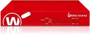 Trade Up to - WatchGuard Firebox T45-W-PoE Network Security Appliance with 1 Year Basic Security Suite License - Advanced Firewall, VPN, Intrusion Prevention (WGT48411-US)