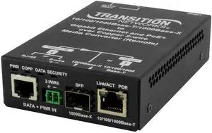 Transition Networks Ethernet Over 2-Wire Extender With PoE+