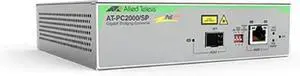 AT-PC2000/SP-960 - Allied Telesis PoE+ to SFP Switching Media Converter - Network (RJ-45) - 1x PoE+ (RJ-45) Ports - Gigabit Ethernet - 10/100/1000Base-T, 1000Base-X - 1 x Expansion