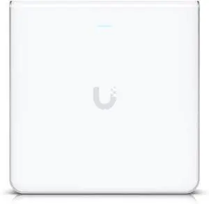Ubiquiti U6 Enterprise in-Wall WiFi 6E Access Point, 10 Spatial Streams, 4-Port Switch, PoE++