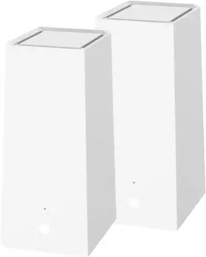 Motorola MQ20 WiFi 6E Router with Easy Mesh, Tri-Band 8.4 Gbps Speed, 3000 sq. ft Coverage, Advanced Parental Controls, Next-Gen Security & Seamless Device Management - White, Dual Pack