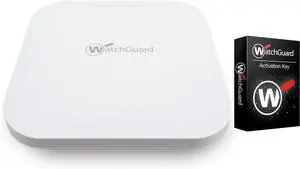 WatchGuard AP432 - Wi-Fi 6 Access Point - 802.11ax - WPA3 Security - 4x4 Radio, 8 Internal Antennas - Bundled with USP Wi-Fi Management 1-YR License (WGA43200000 + WGWUM22001)