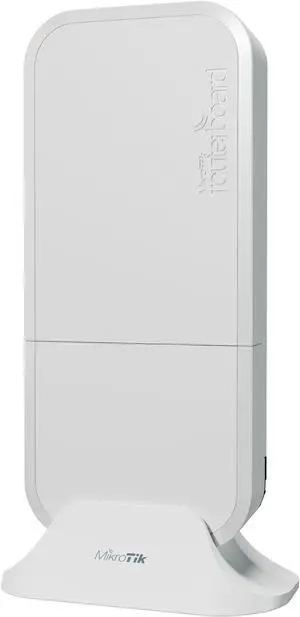Mikrotik wAP ax US Version (wAPG-5HaxD2HaxD-US) Dual-Chain Wi-Fi 6 (802.11ax), 2x2 MIMO, Weatherproof Design for Indoor and Outdoor use