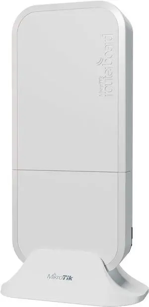 Mikrotik wAP ac - Weatherproof Access Point - Dual-Band 2.4/5GHz - White (RBwAPG-5HacT2HnD-US)