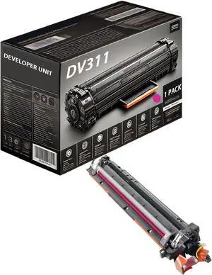 DV311 DV-311 Developer Unit Compatible for Konica Minolta Bizhub 200 222 250 282 350 362 Printers, Includes Chip, High Yield 60000 Pages (Magenta) DV311 DV-311 Developer Unit Compatible for Konica Minolta Bizhub 200 222 250 282 350 362 Printers, Includes Chip, High Yield 60000 Pages (Magenta)