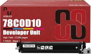 CS421 Developer Units Compatible for Lexmark 78C0D10 78C0D20 78C0D30 78C0D40 Developer Units Work for Lexmark C2240 C2325 C2425 C2535 CS521 CS421 CX421 CX522 Printer 1 Black Pack