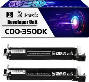 CDO-350DK Developer Unit is Compatible for Pantum CP2510DN CM7115DN CM7000FDN Printers, High Yield 30000 Pages, with Chip for Long-Lasting Durability (2 Pack Black)