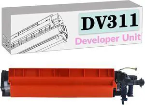 PUCIO Compatible DV311K DV311Y DV311M DV311C Developer Unit, Replacement Suitable for Konica Minolta C220 C280 C360 Printers Magenta*1
