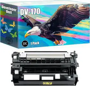 DV-170 Developer Unit Compatible for Toshiba ECOSYS M2035dn M2535dn P2135d P2135dn FS-1035MFP FS-1135MFP FS-1320D Printers (1 Pack Black)