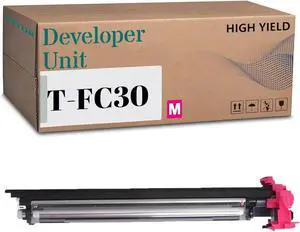 Compatible for Toshiba T-FC30 Developer Unit Replacement Work for E-Studio 2050C 2051C 2550C 2551C Printer (1Magenta)