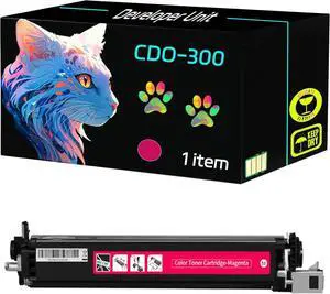 High Yield CDO-300 Developer Unit Compatible for Pantum CP2300 CP2500 CP2506DNPLUS CM7105DN CM7100 Printers, Print Clearly (1 Pack Magenta)