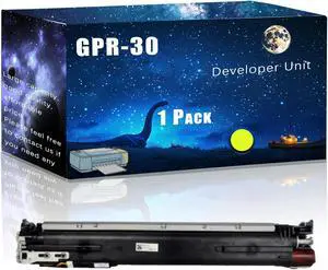 GPR-30 Compatible Developer Unit Replacement for Canon High Yield Compatible imageRUNNER Advance C5045 C5051 C5250 C5255 Printers, Meet Printing Needs (1 Pack Yellow)