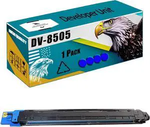 DV-8505 Developer Unit Compatible for Copystar CS4550ci CS5550ci Printers, High Production Replacement (Cyan)