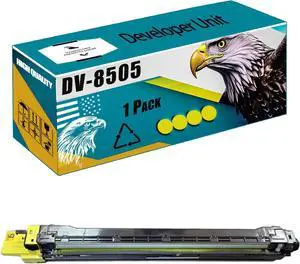 DV-8505 Developer Unit Compatible for Copystar CS4550ci CS5550ci Printers, High Production Replacement (Yellow)