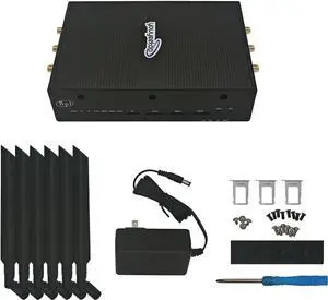 youyeetoo Banana Pi BPI-R4 WiFi 7 Router/Openwrt Router Development Board - Fully Assembled, Use Out of The Box, MediaTek MT7988A Chip, 4GB RAM, 8GB eMMC, 2X 10Gbe SFP Slots, 4X Gbe Ports, Metal Case
