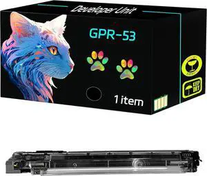 High Yield GPR-53 Developer Unit Compatible for Canon imageRUNNER Advance DX C3730i DX C3826i DX C3830i DX C3835i Printers, Print Clearly (1 Pack Black) High Yield GPR-53 Developer Unit Compatible for Canon imageRUNNER Advance DX C3730i DX C3826i DX C3830i DX C3835i Printers, Print Clearly (1 Pack Black)