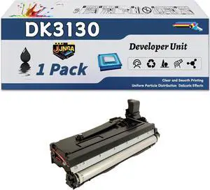 Work for Kyocera ECOSYS M3550idn M3560idn FS-4100DN FS-4200DN FS-4300DN Printers, Replacement for Kyocera DK3130 Developer Unit, Capacity of 250000 Pages (1 Pack Black)