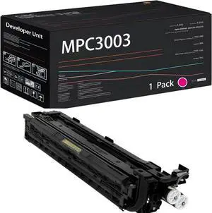 MPC3003 Developer Unit Compatible for Ricoh MP C3003 C3503 C4503 C5503 C6003 Printers, with Chip, High Yield 170000 Pages, High-Definition Printing (1 Pack Magenta)