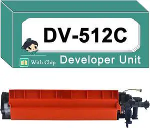 DV-512C DV512C Cyan Developer Unit A2XN0KD Compatible for Konica Minolta Bizhub C554 C221 C221s C224 C224e C281 C284 C284e C364 C364e C454 C454e C554e
