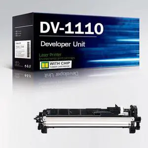 DV-1110 Developer Unit Compatible for Kyocera DV-1110 DV 1110 Developer Unit High Capacity 50000 Pages Replacement for Kyocera ECOSYS FS-P1025 P1025d FS-1040 Printer,Black -1 Pack