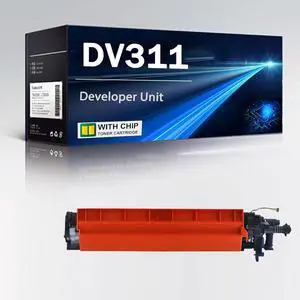 DV-311 DV311 High Yield Developer Unit Compatible for Konica Minolta Bizhub C220 C280 C360 Printer, 100000 Pages,Yellow-1 Pack