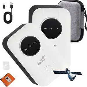Ultralink Pocket [Internet in Your Pocket], Free WiFi Anywhere Ultralink, 2025 New Portable Satellite Internet WiFi Ultra Link Free Router Unlimited High Speed Smart Router (2 PCS)