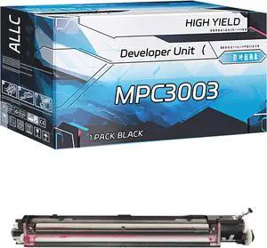 ALLC Compatible for Ricoh MPC3003 Developer UnitContains Carrier Work for Ricoh MP C3003 MP C3503 MP C4503 MP C5503 MP Printers (1 Pack Black)