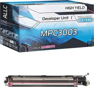ALLC Compatible for Ricoh MPC3003 Developer UnitContains Carrier Work for Ricoh MP C3003 MP C3503 MP C4503 MP C5503 MP Printers (1 Pack Magenta)