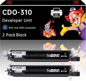 CDO-310 Developer Unit Compatible with Pantum CM7107DN CP2507DN Plus Printers, Enhanced Durability, Ideal for High-Volume Printing (2 Pack Black)