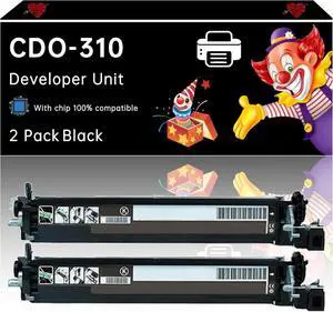 CDO-310 Developer Unit Compatible with Pantum CM7107DN CP2507DN Printers, Enhanced Durability, Ideal for High-Volume Printing (2 Pack Black)