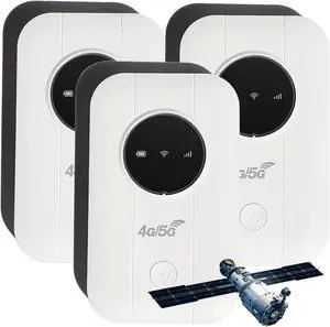 Ultralink Pocket [Free Internet in Your Pocket], Portable Satellite Internet WiFi Ultra Link Free Router Unlimited High Speed Smart Router (3pcs)