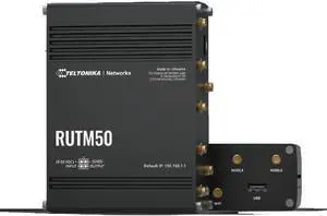 Teltonika Networks RUTM50 5G Dual SIM Multi-Network Industrial Router - US Version