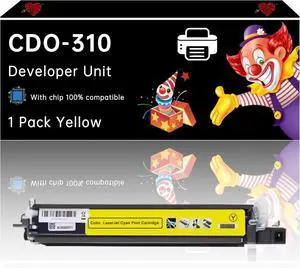 CDO-310 Developer Unit Compatible with Pantum CM7107DN CP2507DN Plus Printers, Enhanced Durability, Ideal for High-Volume Printing (1 Pack Yellow)